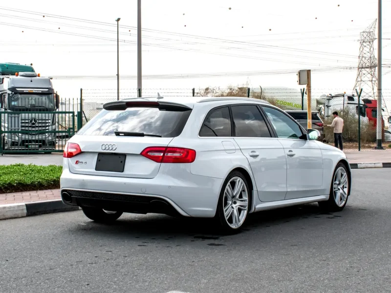 2014 Audi S4/RS4 Other 8 Cylinders Petrol Engine White Orange Wagon