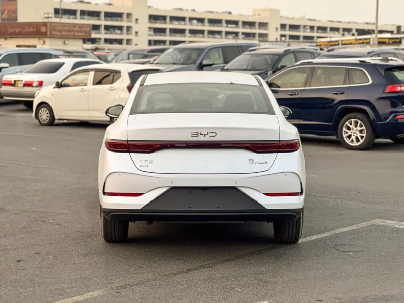 2025 BYD QIN PLUS DM-i 1.5L Plug-in Hybrid 4 Cylinders White Black Sedan