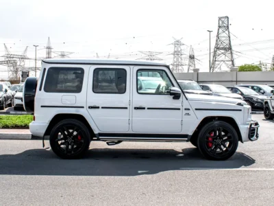 2019 Mercedes-Benz G-Class G 63 AMG 8 Cylinder Petrol Engine White SUV