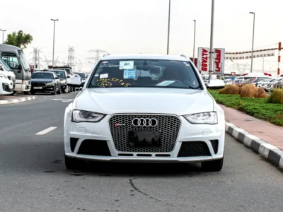 2014 Audi S4/RS4 Other 8 Cylinders Petrol Engine White Orange Wagon