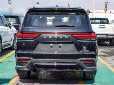 2024 Lexus LX 600 FSport 3.5 Litre V6 Engine Black Red SUV GCC Specs