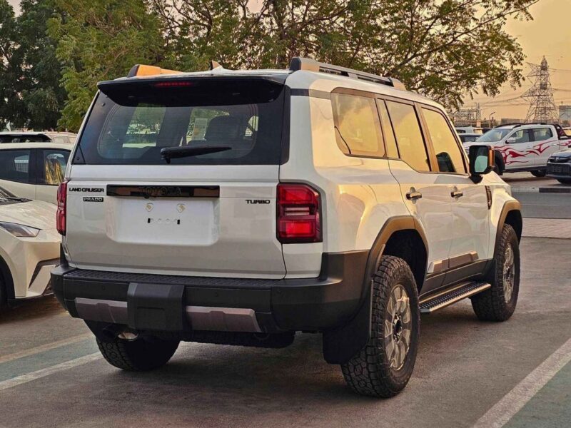 2026 Toyota Prado ADVENTURE TURBO 2.8L V4 Engine DIESEL White Tan SUV