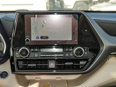 2024 Toyota Highlander Limited 2.5L Hybrid 4 Cylinders Engine Black Beige SUV GCC