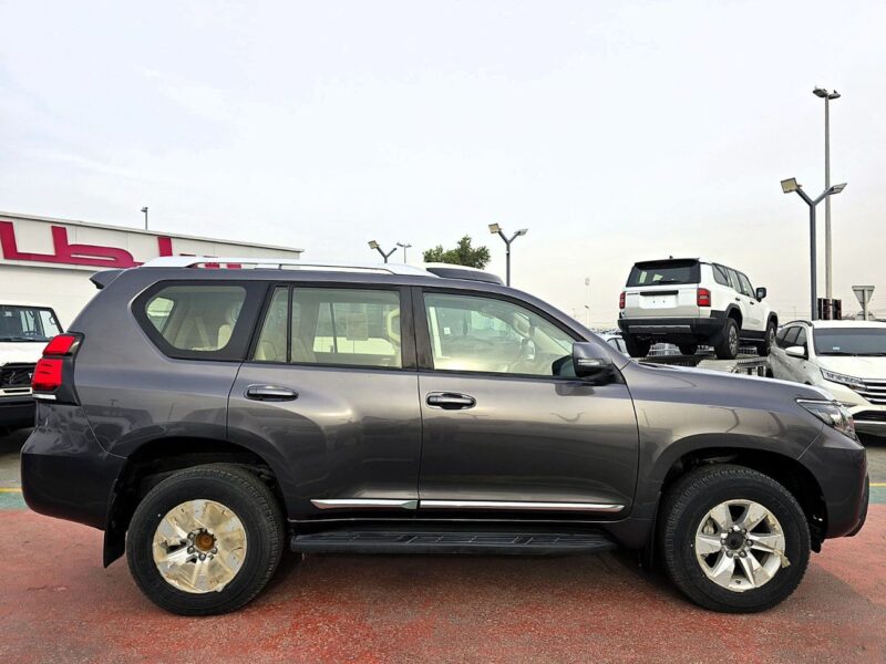 2023 Toyota Prado TX-L 4.0L 6 Cylinders Petrol Engine Grey Beige SUV GCC