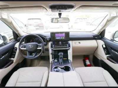 2025 Toyota Land Cruiser GXR 4.0 Litres 6 Cylinders Engine Black Beige SUV GCC