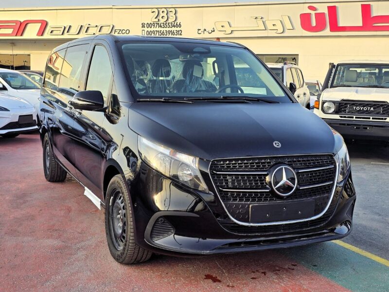 2025 Mercedes Benz V-Class V300 Style 2.0 L 4 Cylinders Engine Black Van GCC