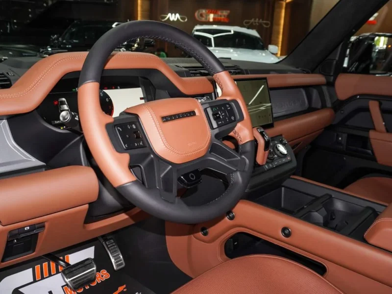 2025 Land Rover Defender 8 Cylinders Petrol Engine Grey Tan SUV 4WD