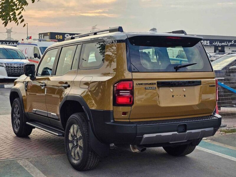 2026 Toyota Prado TURBO ADVENTURE DUAL TONE 2.4L PETROL V4 Gold Brown SUV