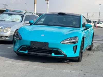 2025 Xiaomi SU7 Xiaomi SU7 Electric Vehicle Blue White Sedan AWD