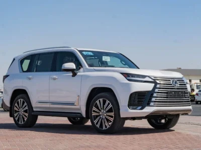 2026 Lexus LX600 Signature 3.5L V6 Twin-Turbocharged Petrol AT White Tan SUV