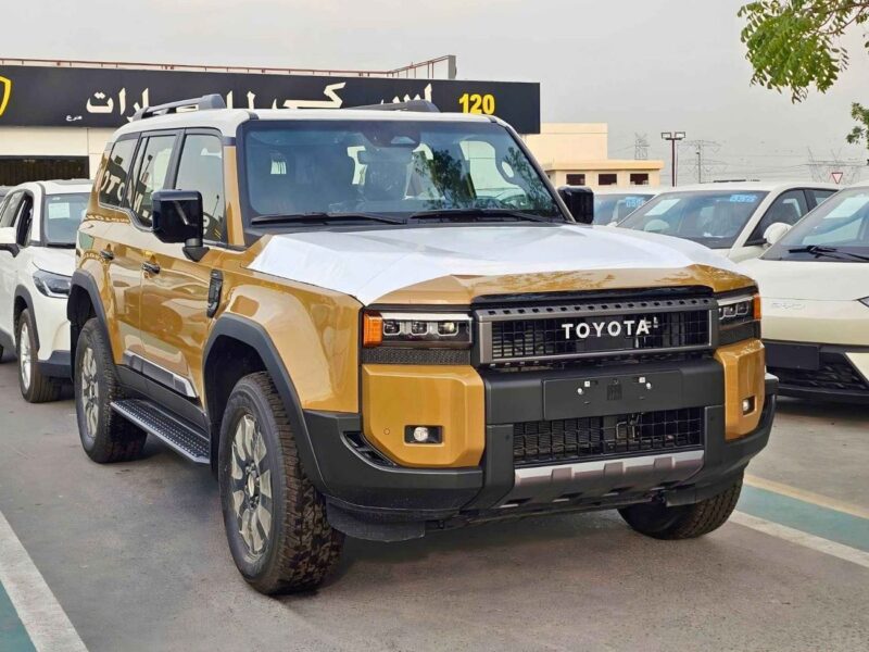 2026 Toyota Prado TURBO ADVENTURE DUAL TONE 2.4L PETROL V4 Gold Brown SUV