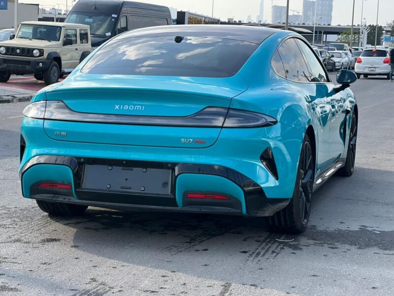2025 Xiaomi SU7 Xiaomi SU7 Electric Vehicle Blue White Sedan AWD