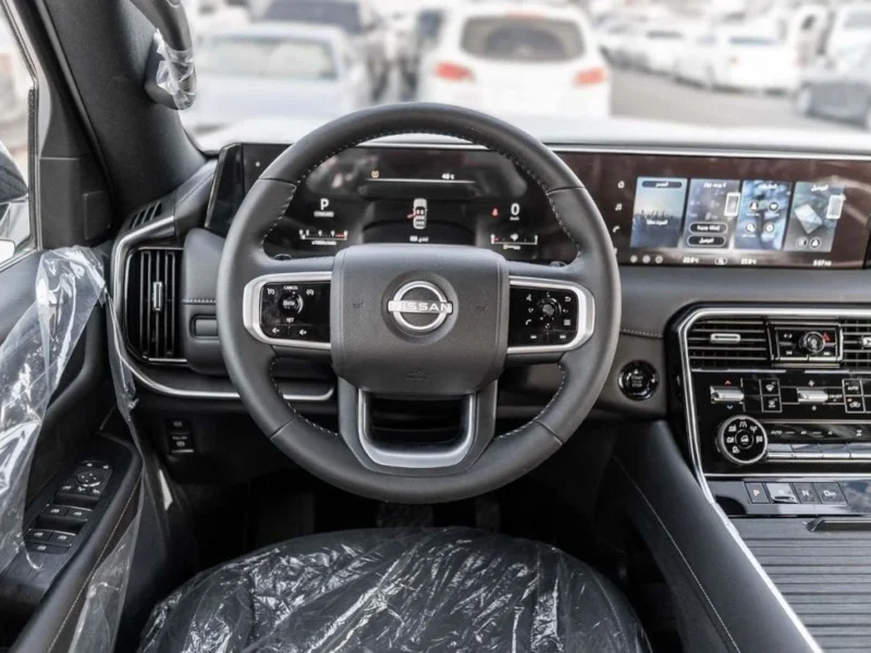 2026 Nissan Patrol SE T2 3.8L 6 Cylinder Engine AT Petrol Black SUV