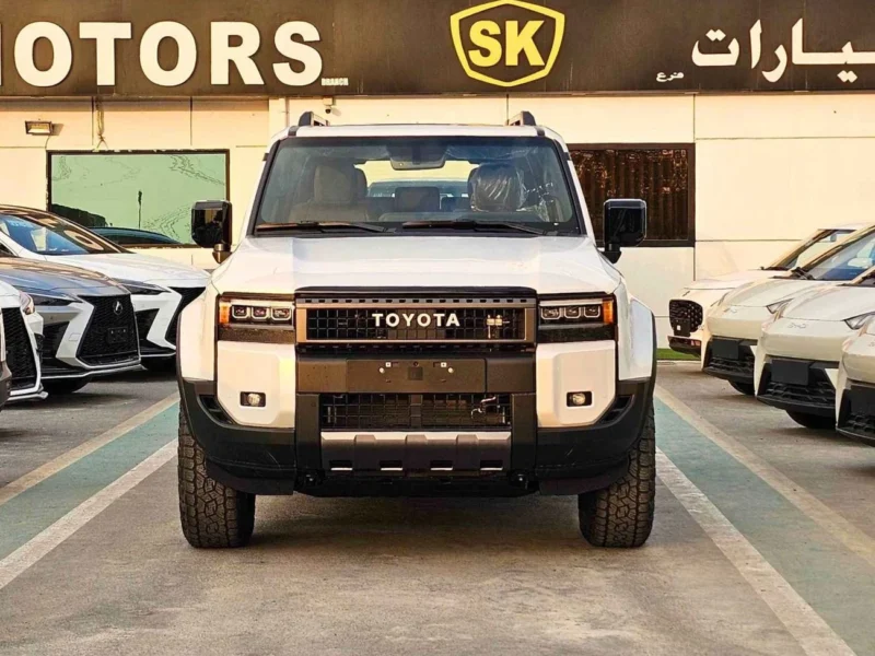 2026 Toyota Prado ADVENTURE TURBO 2.8L V4 Engine DIESEL White Tan SUV