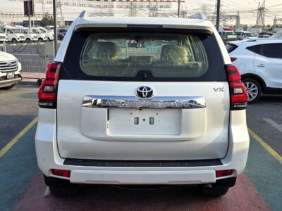 2023 Toyota Land Cruiser Prado VX 4.0l 6 Cylinder Petrol 4WD White Tan SUV