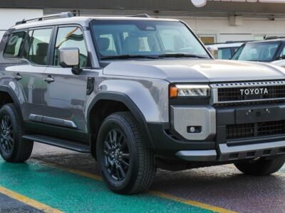 2024 Toyota Prado 2.4L TWIN TURBO 4 Cylinders Engine Grey Beige SUV GCC