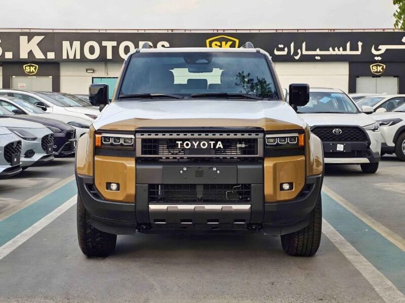 2026 Toyota Prado TURBO ADVENTURE DUAL TONE 2.4L PETROL V4 Gold Brown SUV