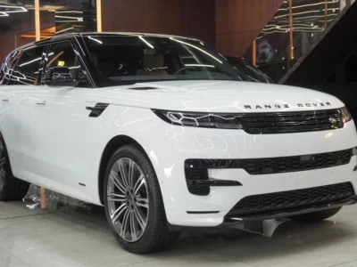 2025 Land Rover Range Rover Sport Autobiography P530 8 Cylinders White Beige SUV