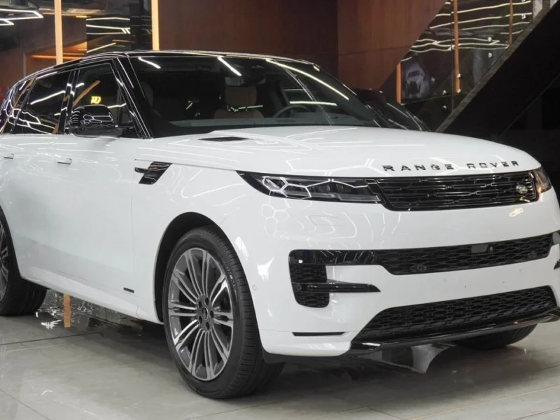 2025 Land Rover Range Rover Sport Autobiography P530 8 Cylinders White Beige SUV