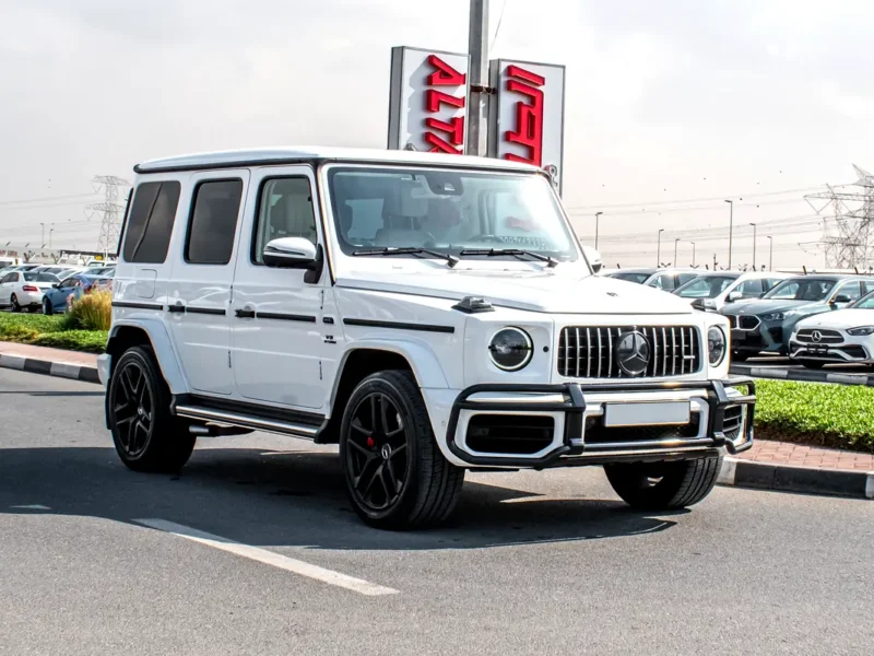 2019 Mercedes-Benz G-Class G 63 AMG 8 Cylinder Petrol Engine White SUV