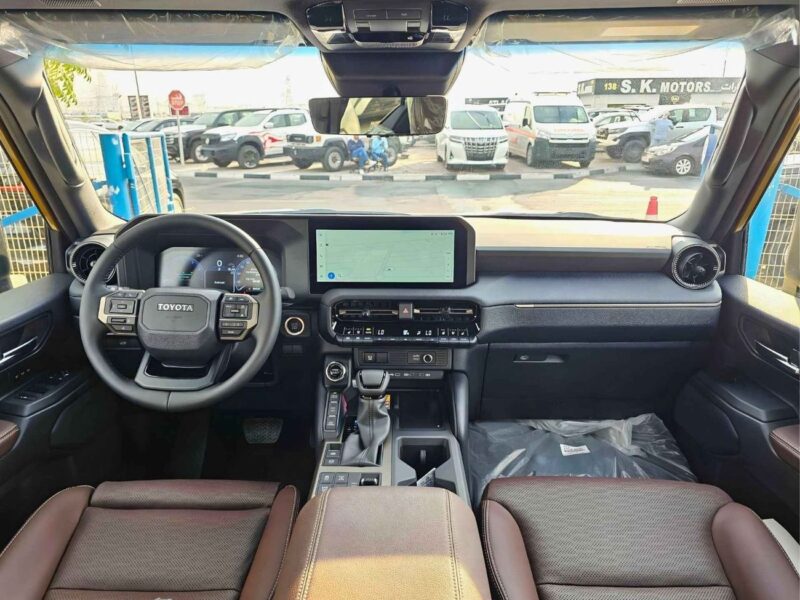 2026 Toyota Prado TURBO ADVENTURE DUAL TONE 2.4L PETROL V4 Gold Brown SUV