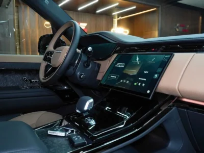 2025 Land Rover Range Rover Sport Autobiography P530 8 Cylinders White Beige SUV