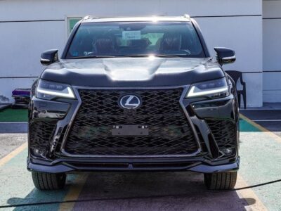 2024 Lexus LX 600 FSport 3.5 Litre V6 Engine Black Red SUV GCC Specs