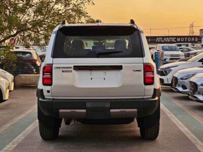 2026 Toyota Prado ADVENTURE TURBO 2.8L V4 Engine DIESEL White Tan SUV