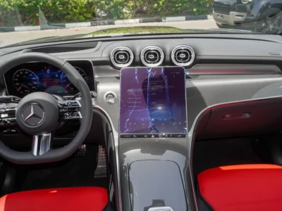 2025 Mercedes-Benz GLC 200 4Matic 2.0 L 4 Cylinders Engine Black Red SUV