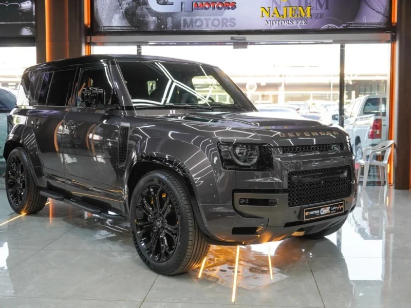 2025 Land Rover Defender 8 Cylinders Petrol Engine Grey Tan SUV 4WD