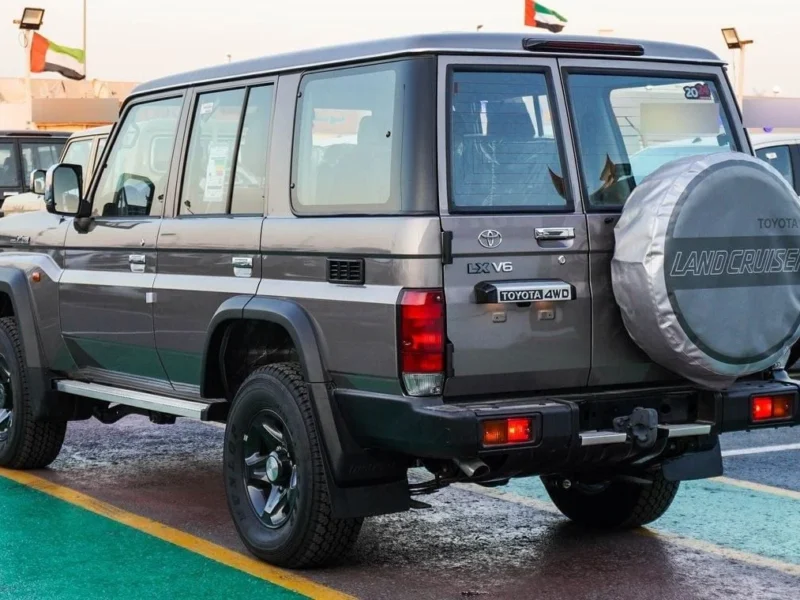 2024 Toyota Land Cruiser 70 4.0L V6 Engine MT Grey Brown SUV GCC Specs