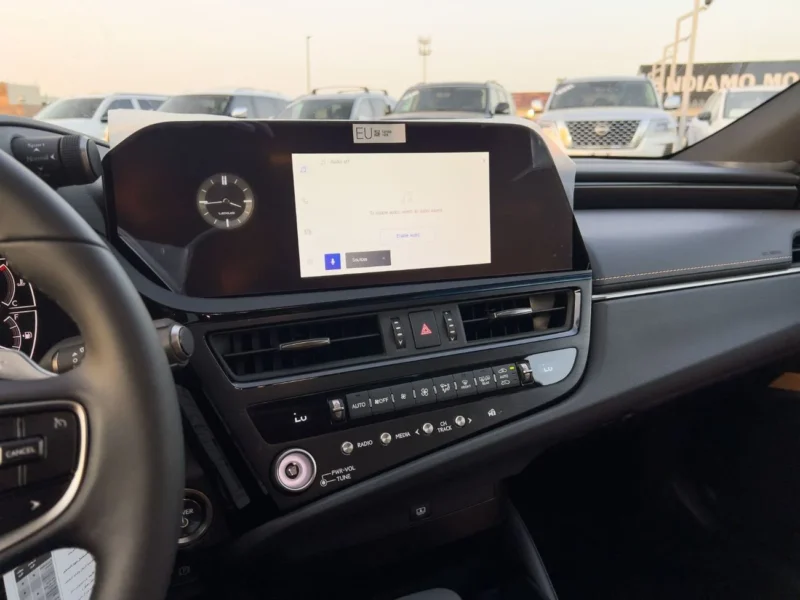 2025 Lexus ES300h 2.5L Hybrid 4 Cylinders Engine Black Brown Sedan GCC