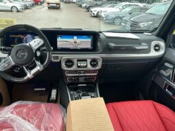 2024 Mercedes-Benz G 63 AMG 4.0L twin-turbocharged V8 Grey Red SUV