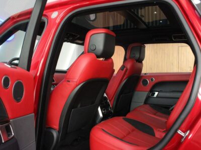 2019 Land Rover Range Rover Sport Supercharged 5.0L V8 Engine Red SUV