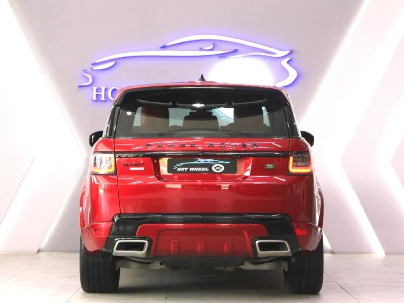 2019 Land Rover Range Rover Sport Supercharged 5.0L V8 Engine Red SUV