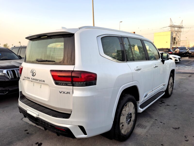 2025 Toyota Landcruiser VXR 3.3L 6 Cylinders White Red SUV Diesel GCC