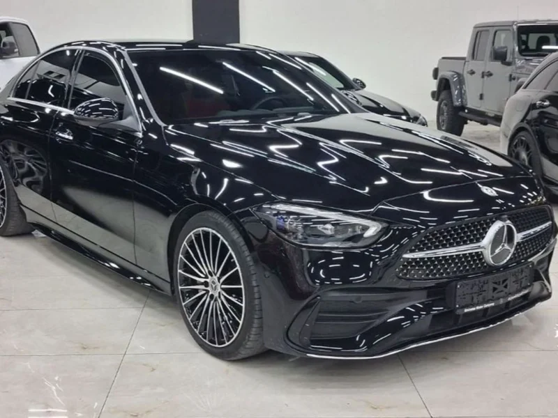 2024 Mercedes-Benz C 200 Premium 2.0L 4 Cylinder AMG KIT Black Red Sedan
