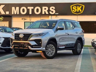 2025 Toyota Fortuner SR5 ADVENTURE 4.0L V6 PETROL Silver Black SUV GCC