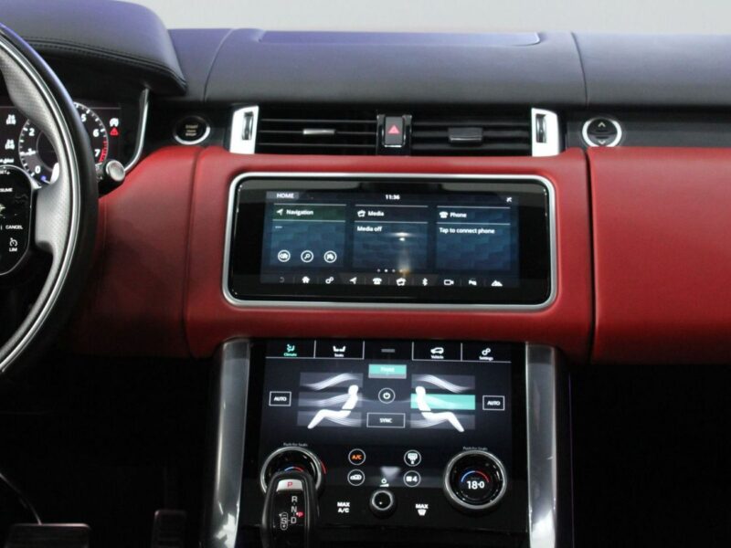 2019 Land Rover Range Rover Sport Supercharged 5.0L V8 Engine Red SUV