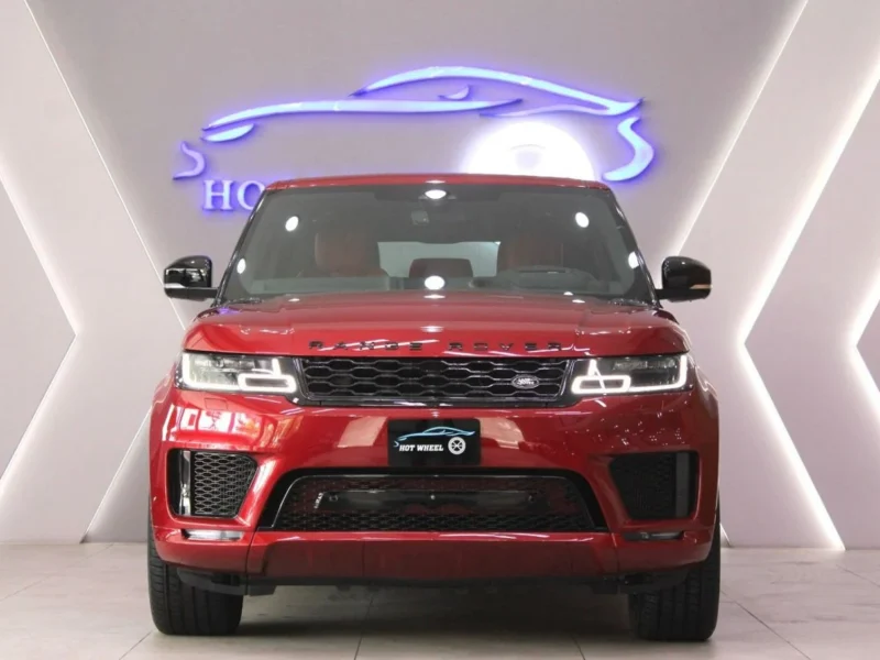 2019 Land Rover Range Rover Sport Supercharged 5.0L V8 Engine Red SUV