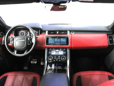 2019 Land Rover Range Rover Sport Supercharged 5.0L V8 Engine Red SUV