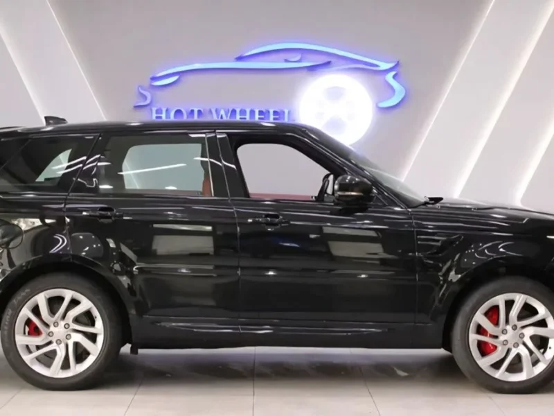 2019 Land Rover Range Rover Sport HSE Dynamic 5.0L V8 SUPERCHARGED Black Red