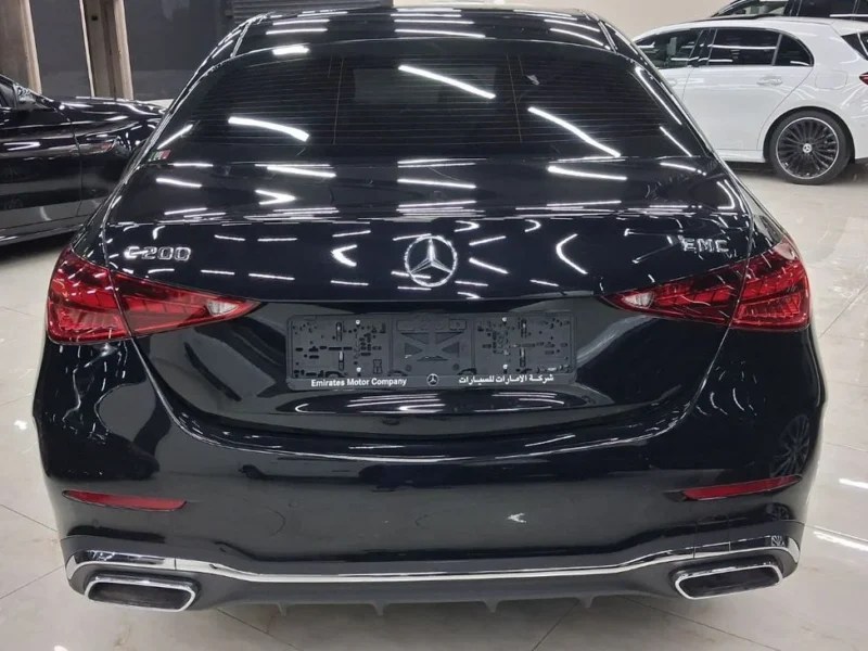 2024 Mercedes-Benz C 200 Premium 2.0L 4 Cylinder AMG KIT Black Red Sedan