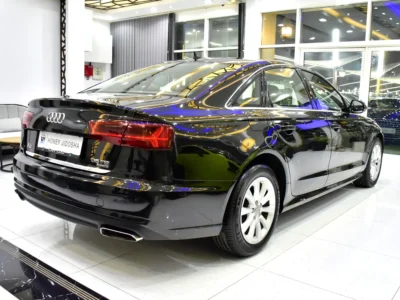 2016 Audi A6 35 FSI Quattro 6 Cylinders Petrol Engine Black Brown Sedan GCC