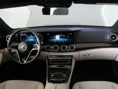 2023 Mercedes-Benz E300 2.0L Turbocharged 4 Cylinder Engine Blue White Sedan