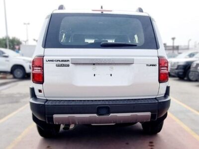 2025 TOYOTA PRADO 250 ALL ROUNDER G 2.4L 4 Cylinders Engine 4X4 White Beige SUV