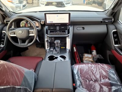 2025 Toyota Landcruiser VXR 3.3L 6 Cylinders White Red SUV Diesel GCC