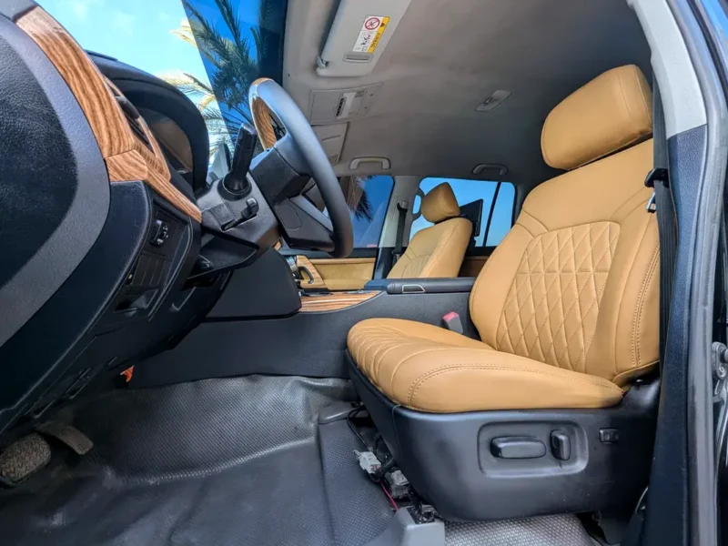 2008 TOYOTA LAND CRUISER FACELIFTED 2025 V6 4.0L Black Brown SUV GCC