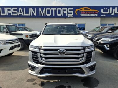 2025 Toyota Landcruiser VXR 3.5L V6 Twin-Turbo TT Silver Red with Radar GCC