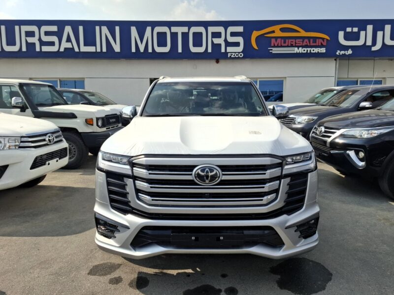 2025 Toyota Landcruiser VXR 3.5L V6 Twin-Turbo TT Silver Red with Radar GCC